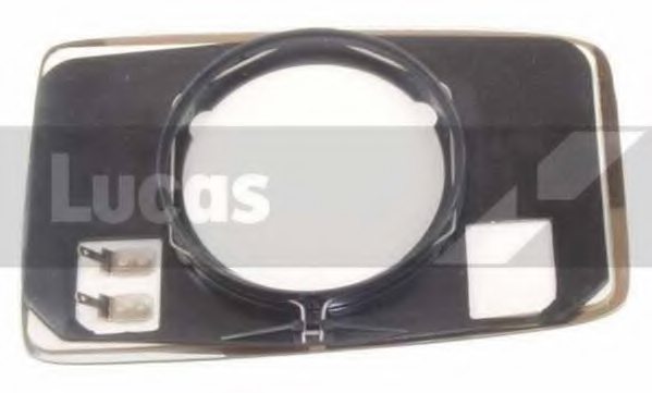 LUCAS ELECTRICAL LR-0133 Mirror Glass, glass unit